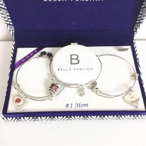 Bella Perlina Set Of 3 Bracelets #1 Mom Heart